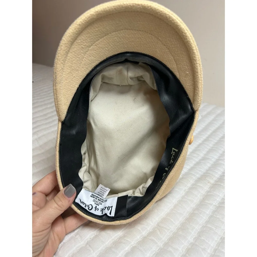 Lack‎ of Color Riviera Cap in Honey Captain Hat Size Small Nautical Inspired